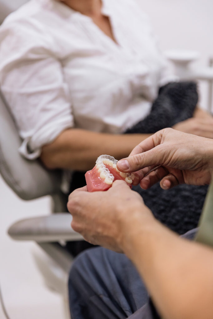 Professional dental examination and consultation at Noosa Hinterland Dental Pomona featuring modern dental equipment and patient care facilities