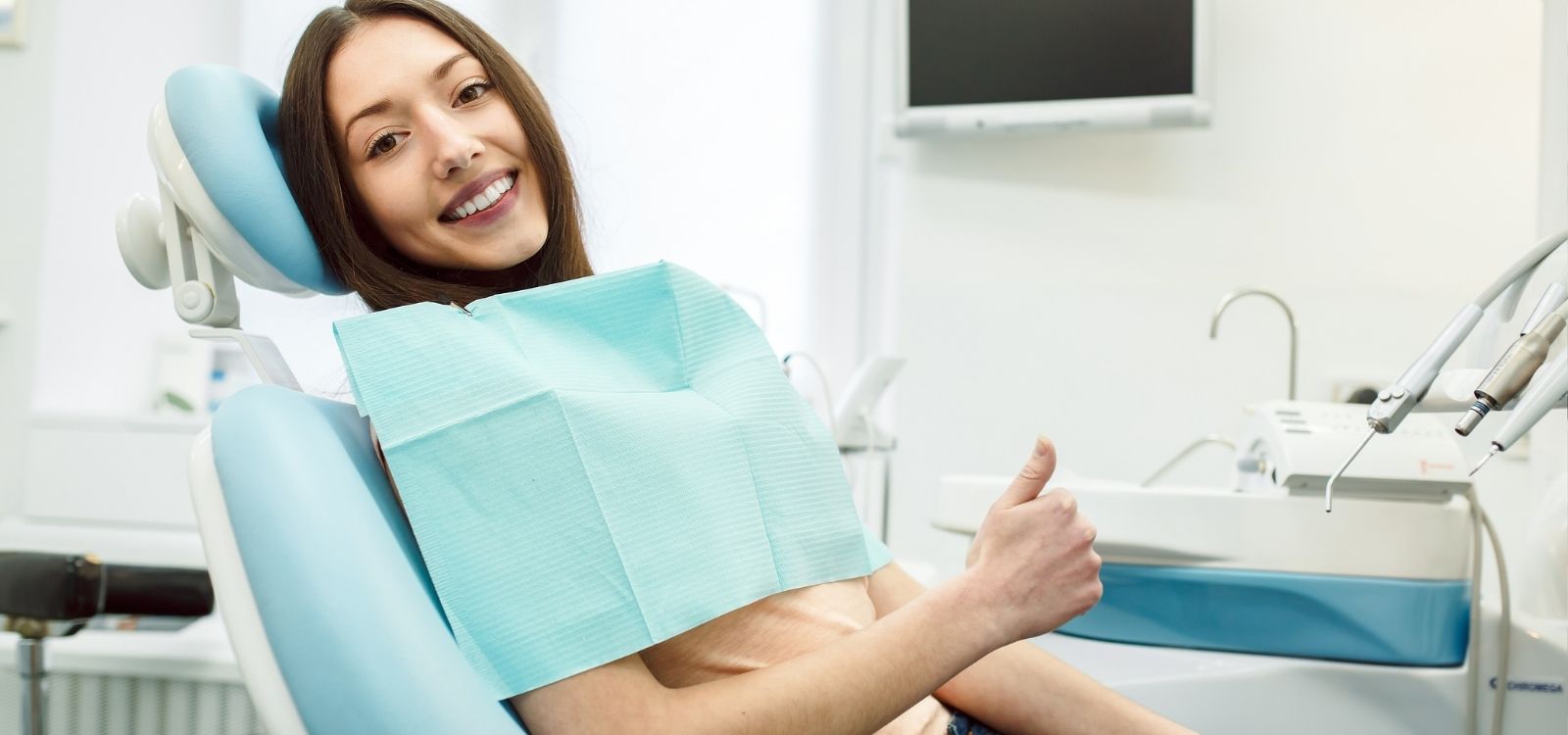 Patient feeling calm during a dental visit at Noosa Hinterland Dental