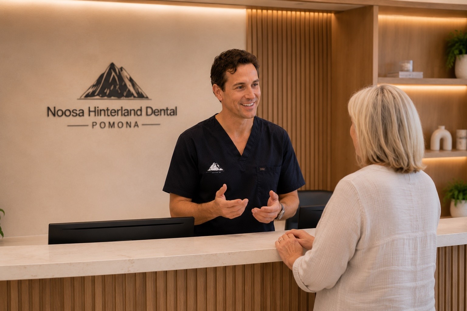 First dental appointment booking at Noosa Hinterland Dental