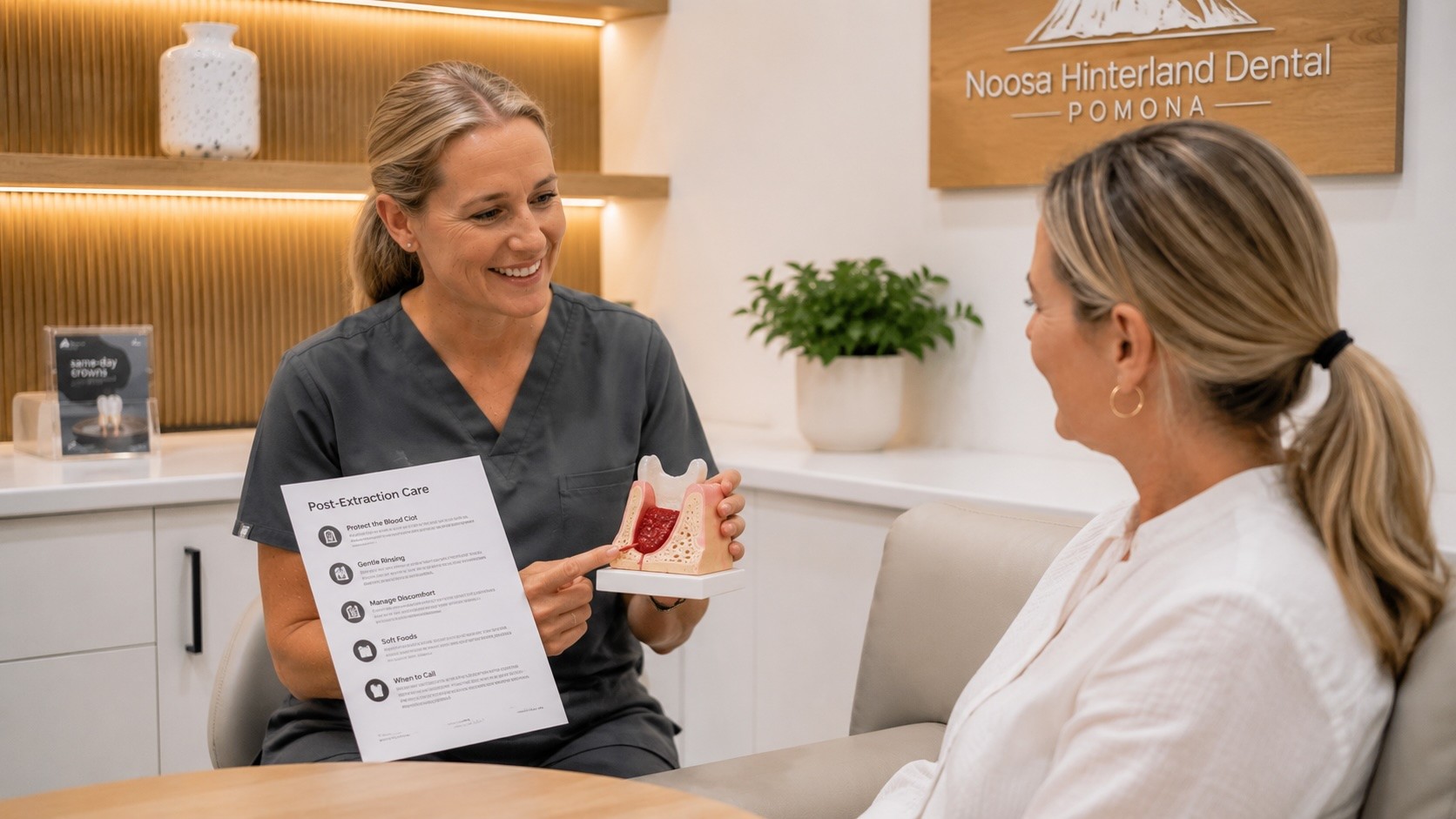 Fry socket prevention techniques in Pomona by Noosa Hinterland Dental
