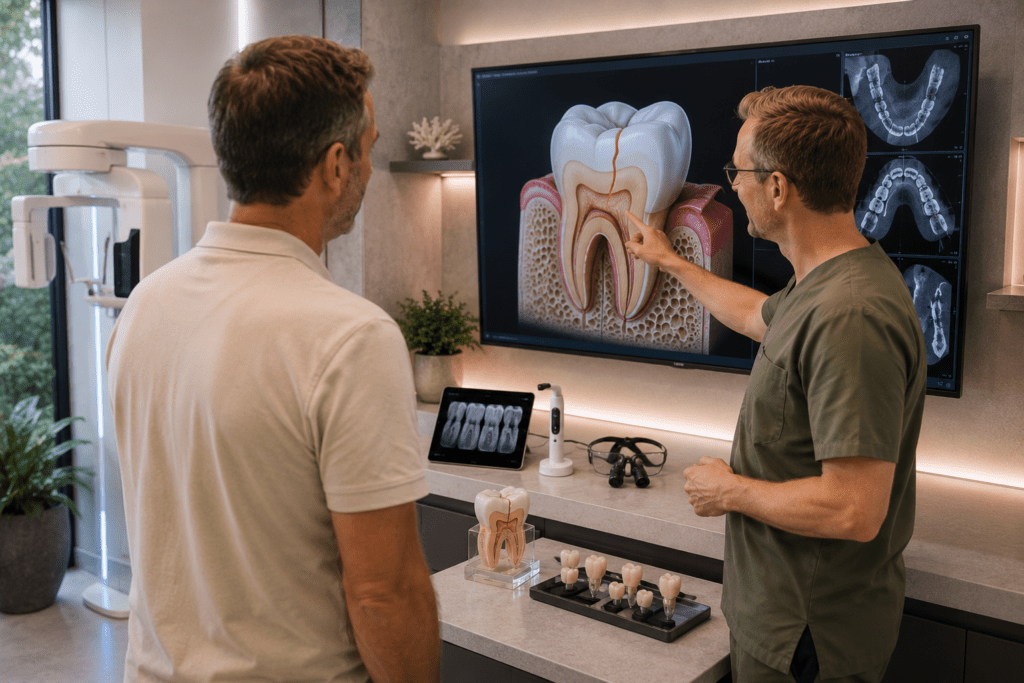 Cracked Tooth Syndrome treatment at Noosa Hinterland Dental